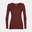 Oasis Long Sleeves Scoop 200 Women Espresso
