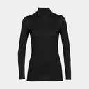 Tech Long Sleeves 260 Turtleneck Women Black