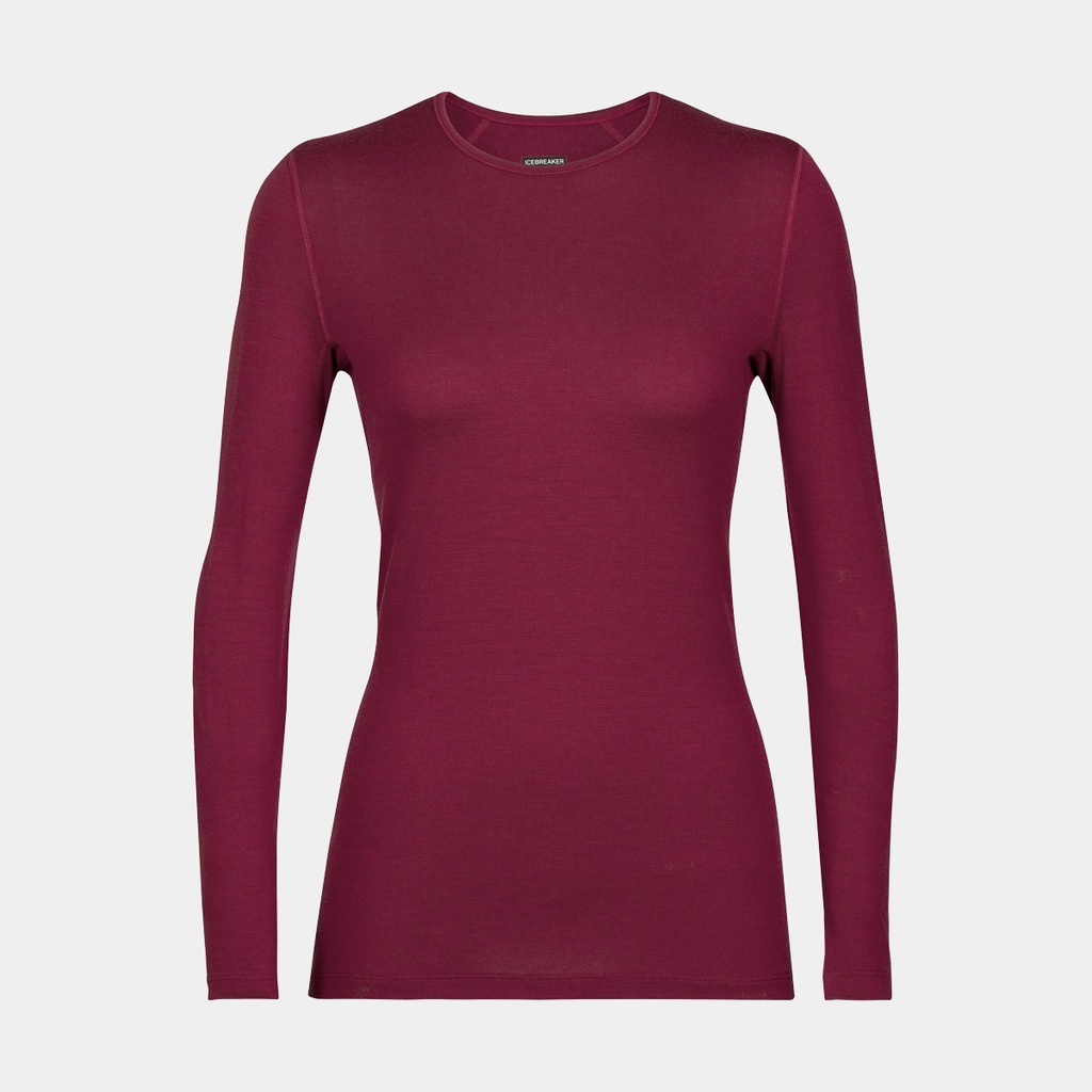 Tech Long Sleeves Crewe 260 Women Cherry