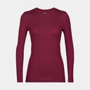 Tech Long Sleeves Crewe 260 Women Cherry