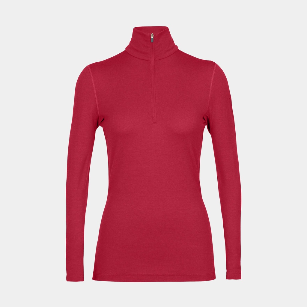 Tech Long Sleeves Half Zip 260 Women (2024) Cherry