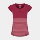 Lidra T-Shirt Women Red Plum