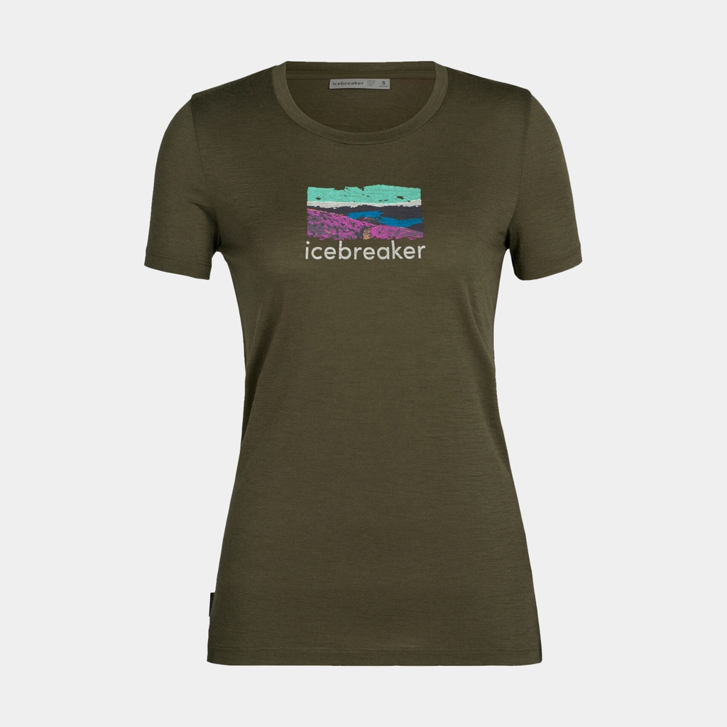 Tech Lite II Short Sleeves Tee Trailhead Women Loden