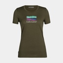 Tech Lite II Short Sleeves Tee Trailhead Women Loden
