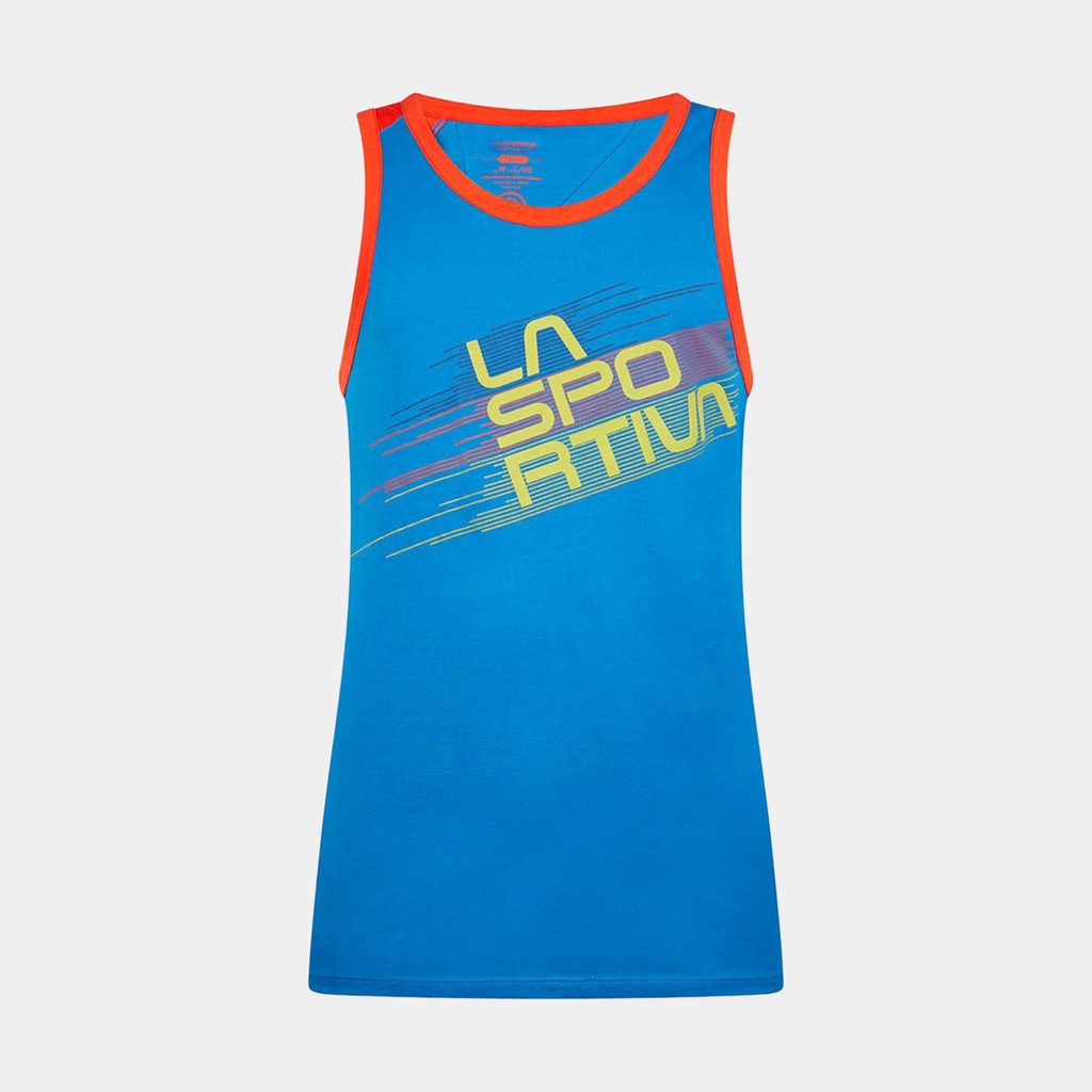 Stripe Tank Neptune / Poppy