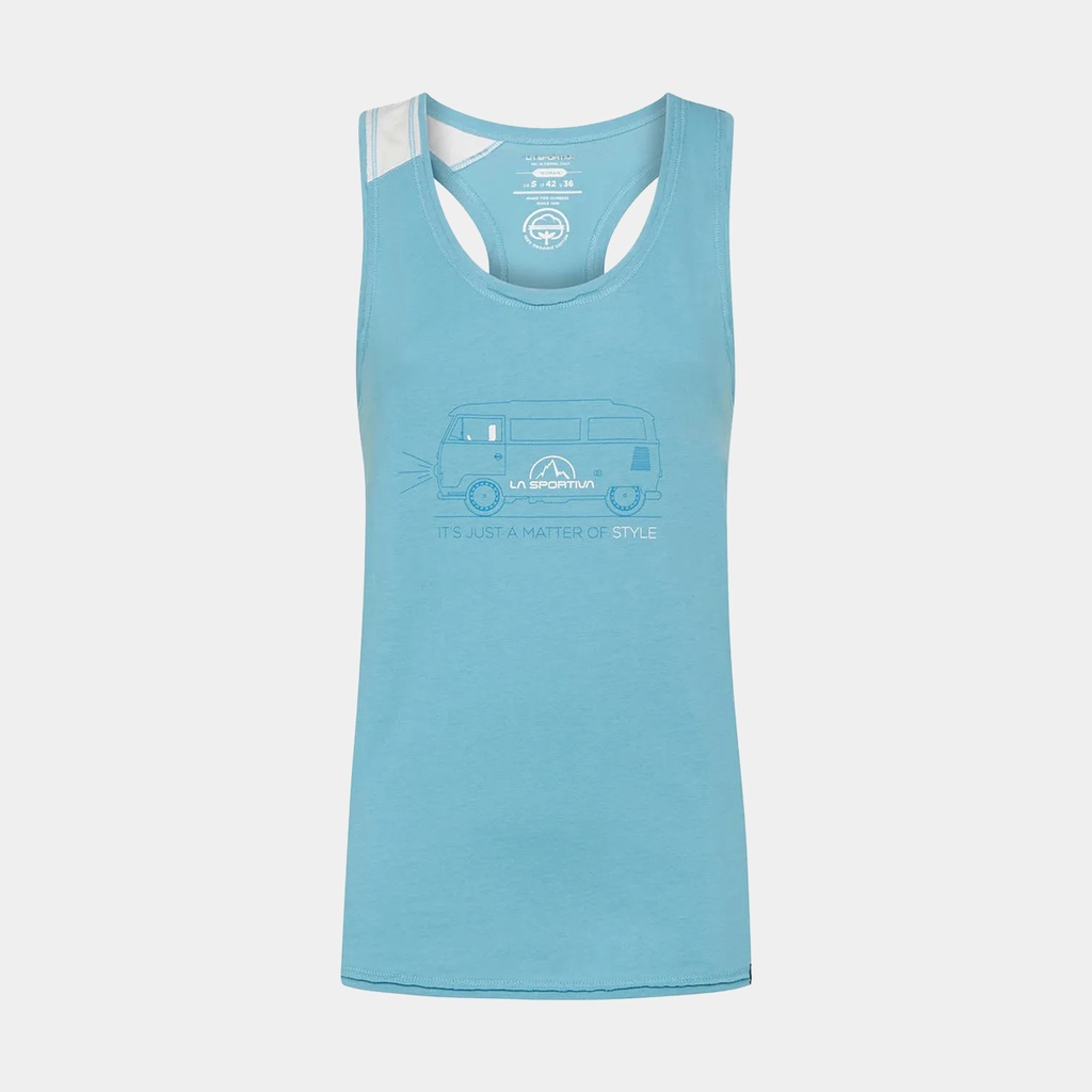 Van Tank Women Pacific Blue