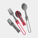 Folding Spoon & Fork Kit 4pcs