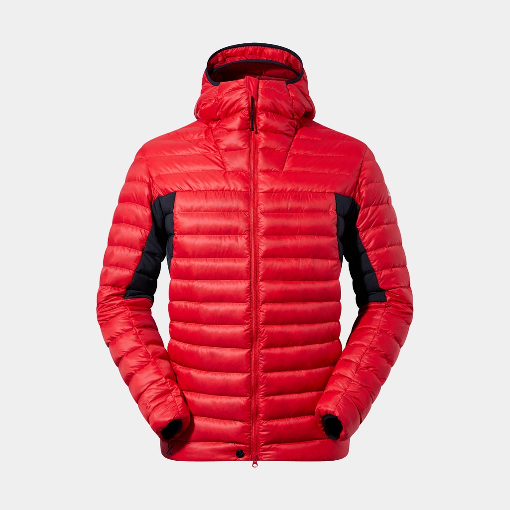 Mountain Seeker MW Down Hoody Goji Berry / Jet Black