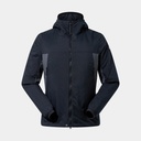 Mountain Seeker MW Synthetic Hoody Jet Black / Grey Pinstripe