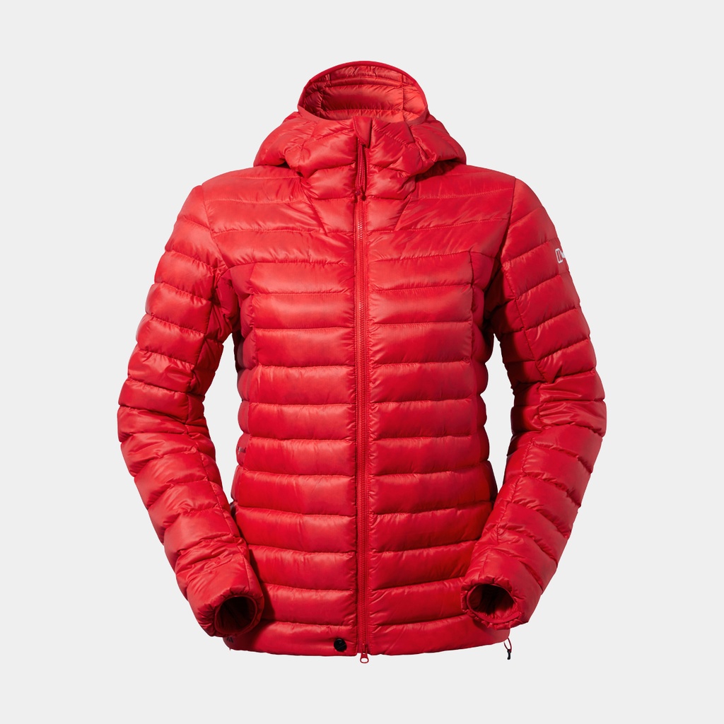Mountain Seeker MW Down Hoody Women Goji Berry / Haute Red