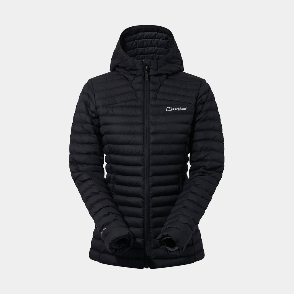 Nula Micro Synthetic Insulated Jacket Women Black / Black