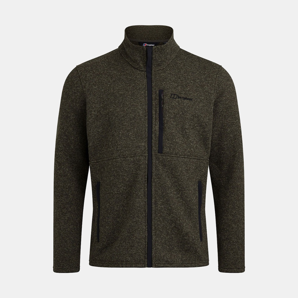 Vallen Interactive Fleece Jacket Ivy Green / Peat