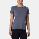 Peak To Point II Short Sleeves Tee Women Nocturnal Heather