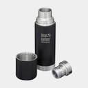 TKPro Insulated Stainless Steel Cup & Cap 16oz (500ml) Shale Black Mat