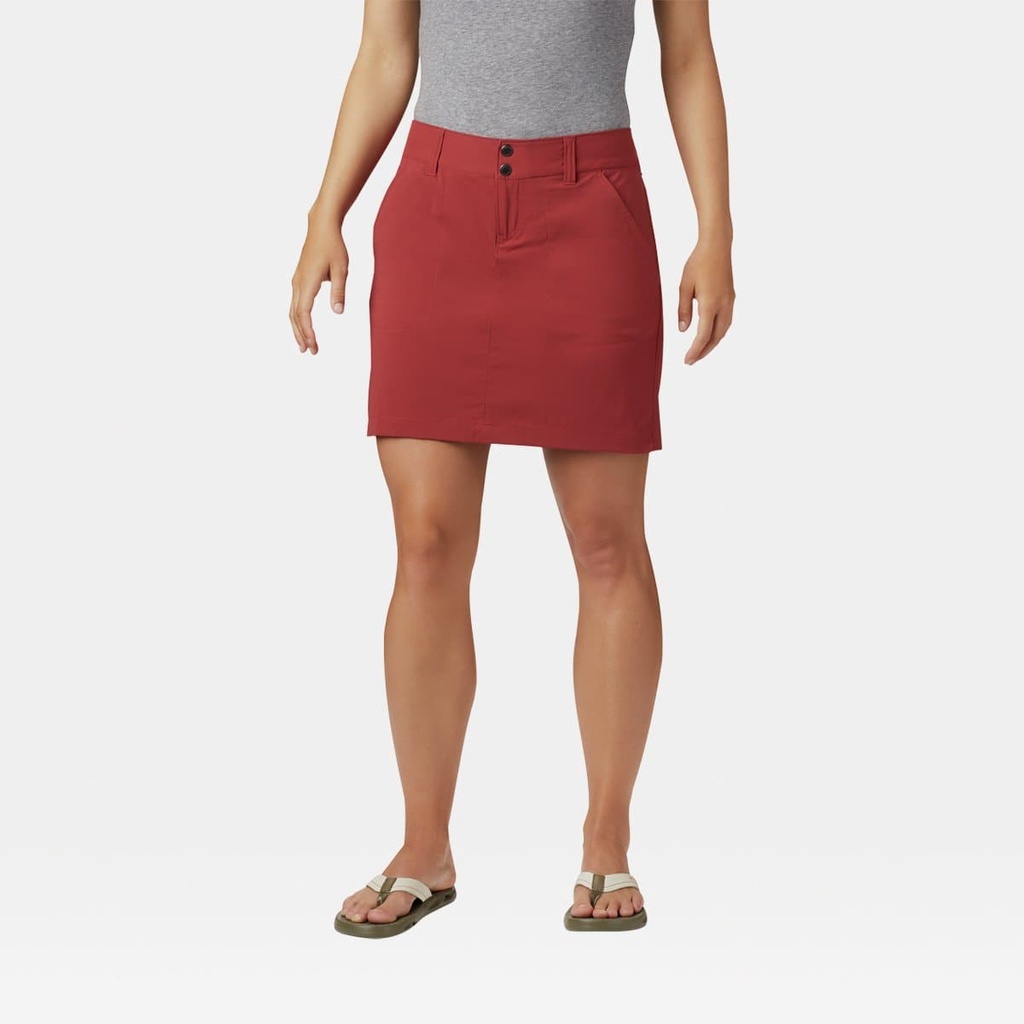 Saturday Trail Skort Women Dusty Crimson
