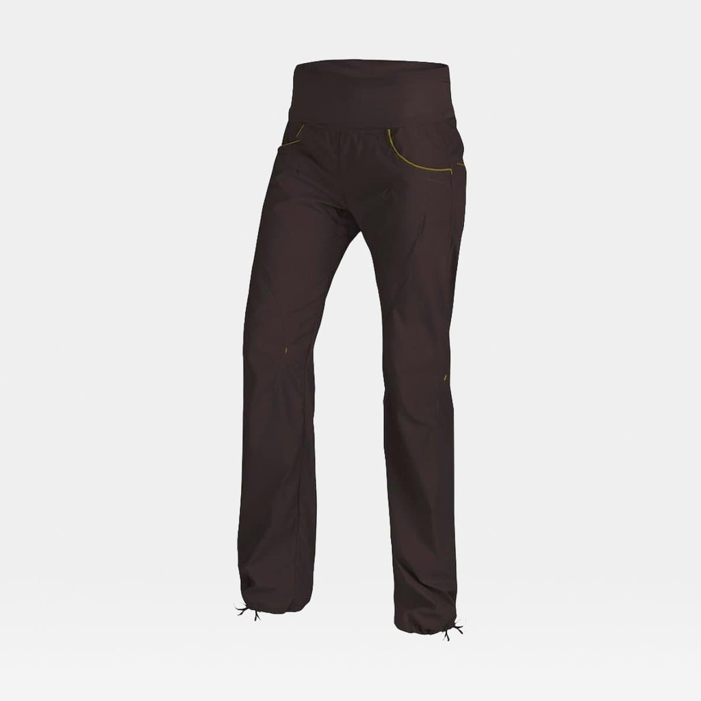 Noya Pants Women Brown / Yellow