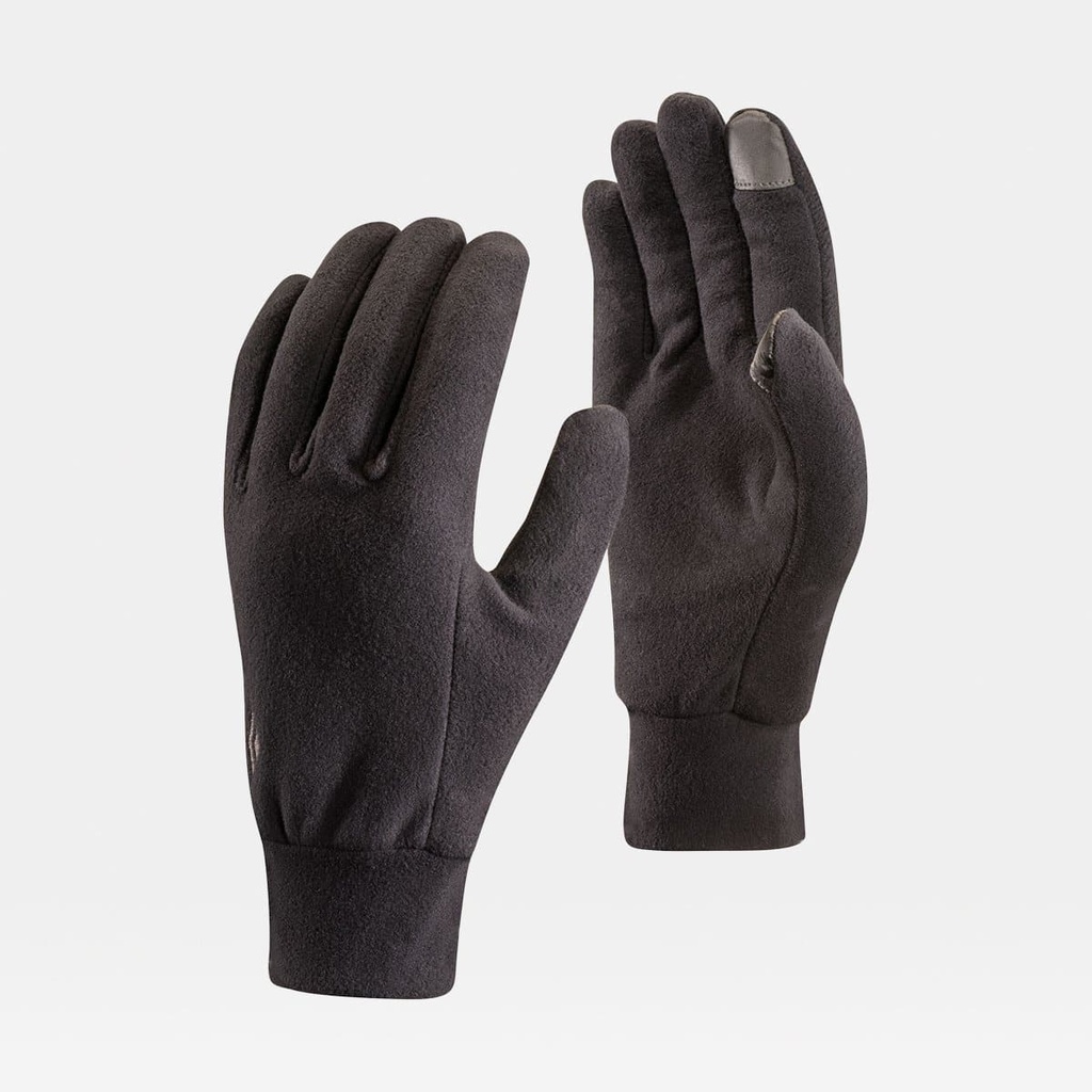 Lightweight Fleece Gloves Black