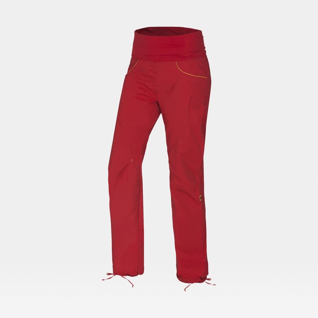 Noya Pants Women Red / Yellow