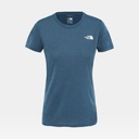 Reaxion Amp Crew Women Blue Wing Teal Heather