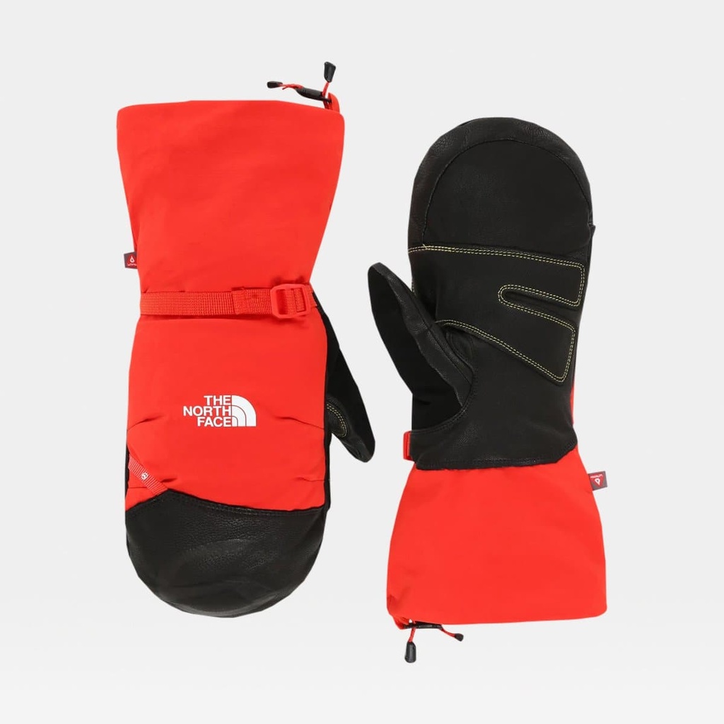 Summit Belay Mitts Fiery Red