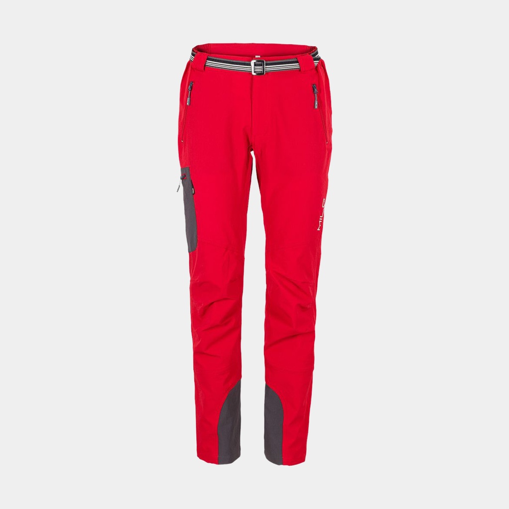 Vino Pants Tomato Red / Grey