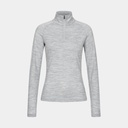 Base 1/4 Zip 175 Women Ash Melange