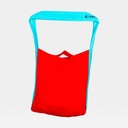 Marketbag Red / Turquoise