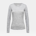 Base Long Sleeves 140 Women Ash Melange