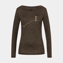 Summiteer Long Sleeves Women Wren Melange / Gold
