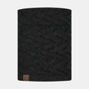 Knitted & Polar Neckwarmer Caryn Graphite