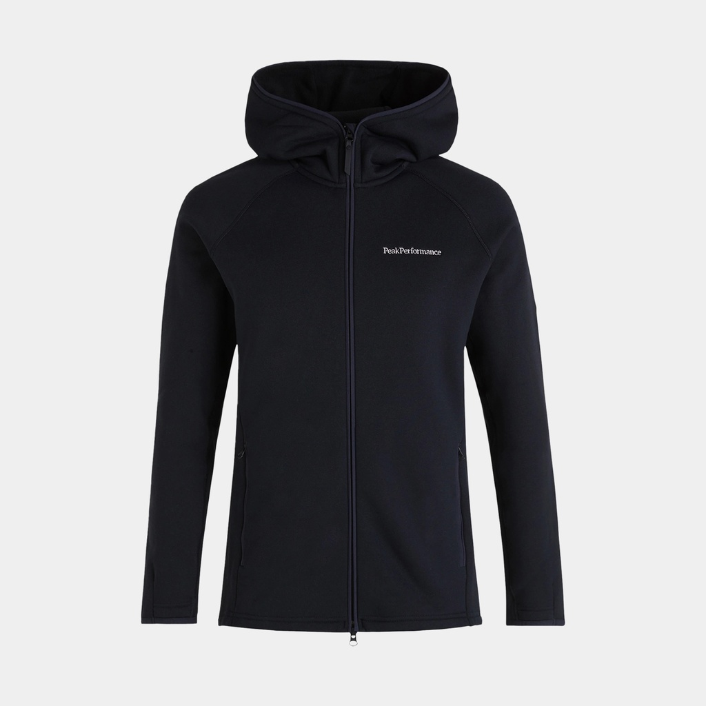 Chill Zip Hood Jacket Black