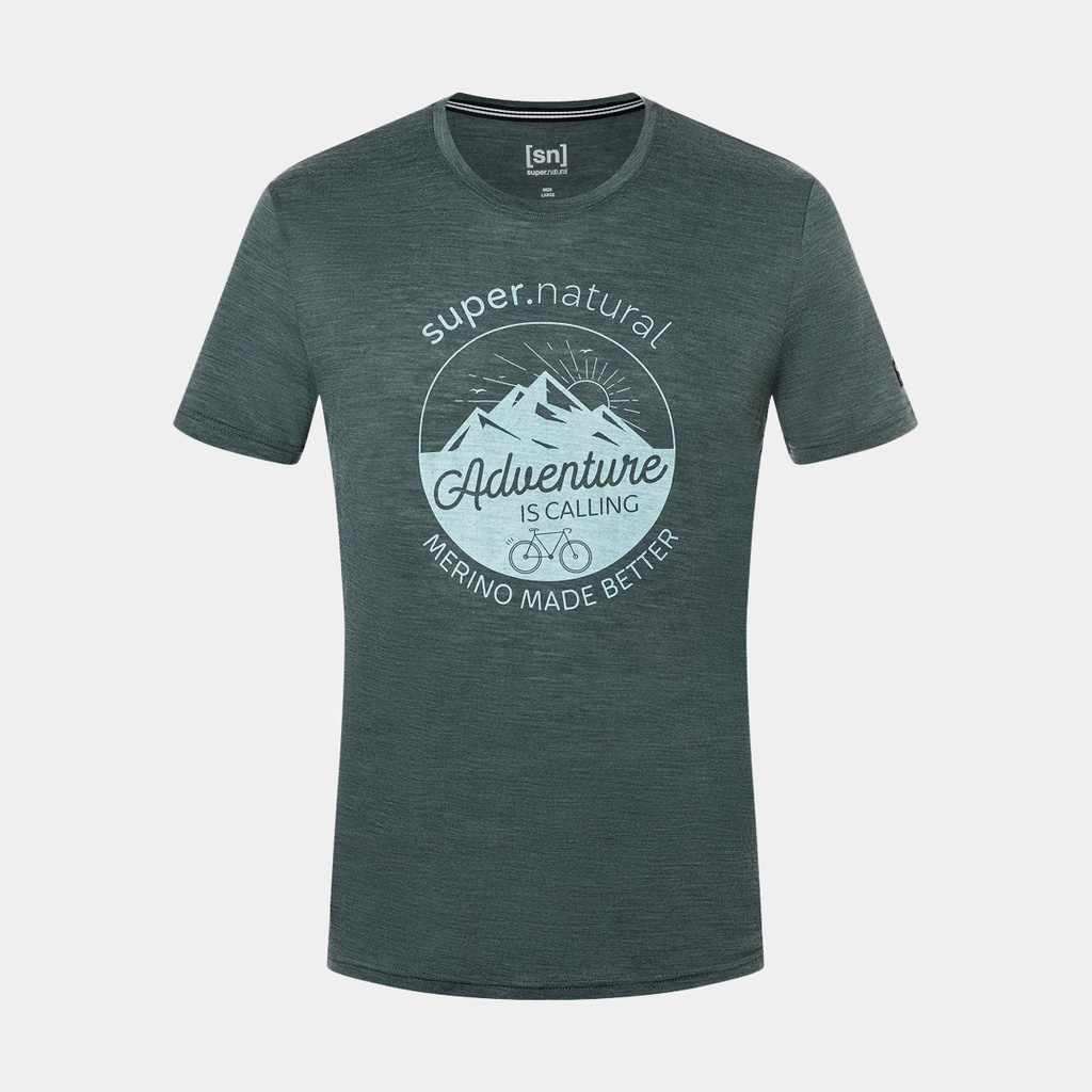 Discover Tee Urban Chic Melange / Cloud Blue