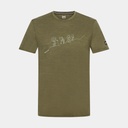 Hiking Tee Olive Night Melange / Celadan Green