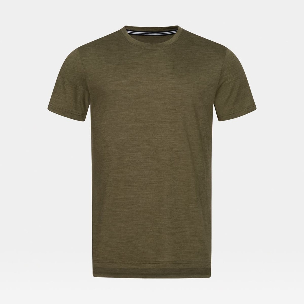 Made Better Tee Olive Night Melange / Jet Black