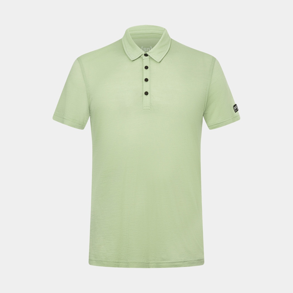 Travel Polo Celadan Green