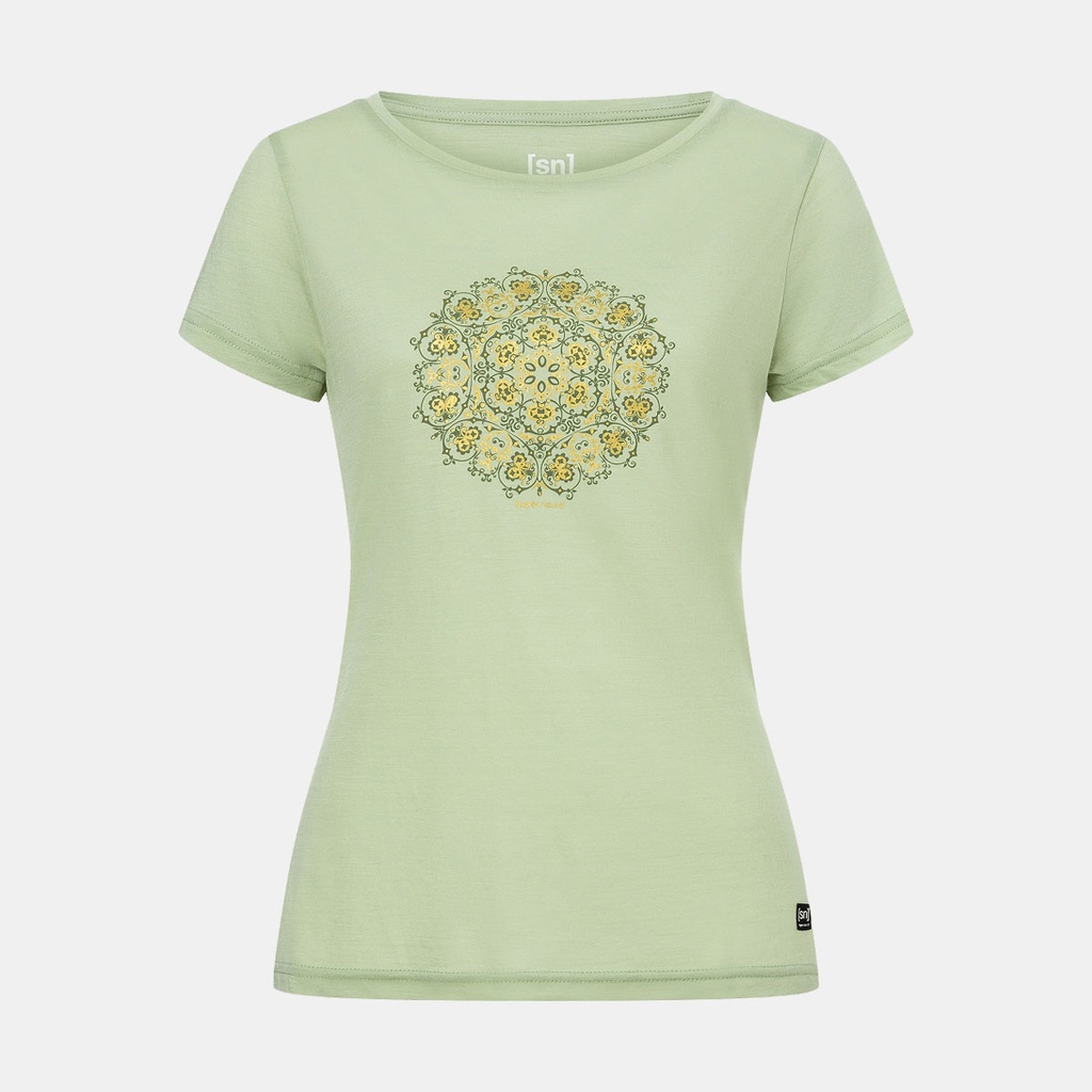 Ornamental Tee Women Celadan Green / Gold / Sage