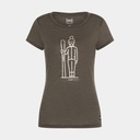 Skieuse Tee Women Wren Melange / Gold