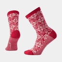 Traditional Snowflake Women Crimson