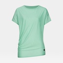 Yoga Loose Tee Women Misty Green Melange