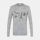 Earn Your Turn Long Sleeves Ash Melange / Olive Night