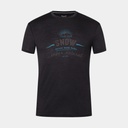 Pray For Snow Tee Jet Black Melange / Wine Tasting / Hydro