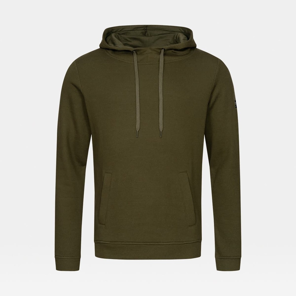 Knit Hoodie Olive Night