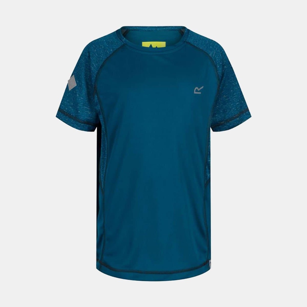 Dazzler II Reflective T-Shirt Kids Sea Blue / Sea Blue