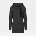 Essential Tunnel Hoodie Women Caviar Melange