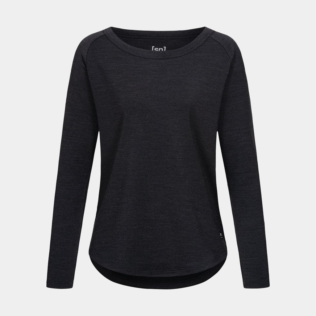 Essential Crew Women Jet Black Melange