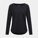 Essential Crew Women Jet Black Melange