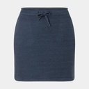 Knit Skirt Women Blue Iris