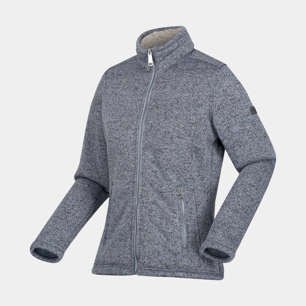 Razia II Fleece Women Ice Grey / Lite Vanille