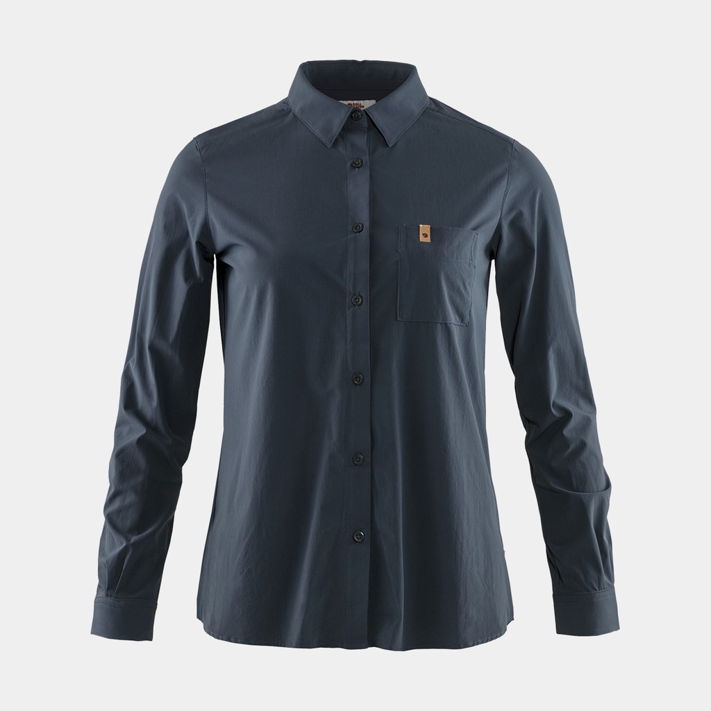 Ovik Lite Shirt Long Sleeves Women Navy