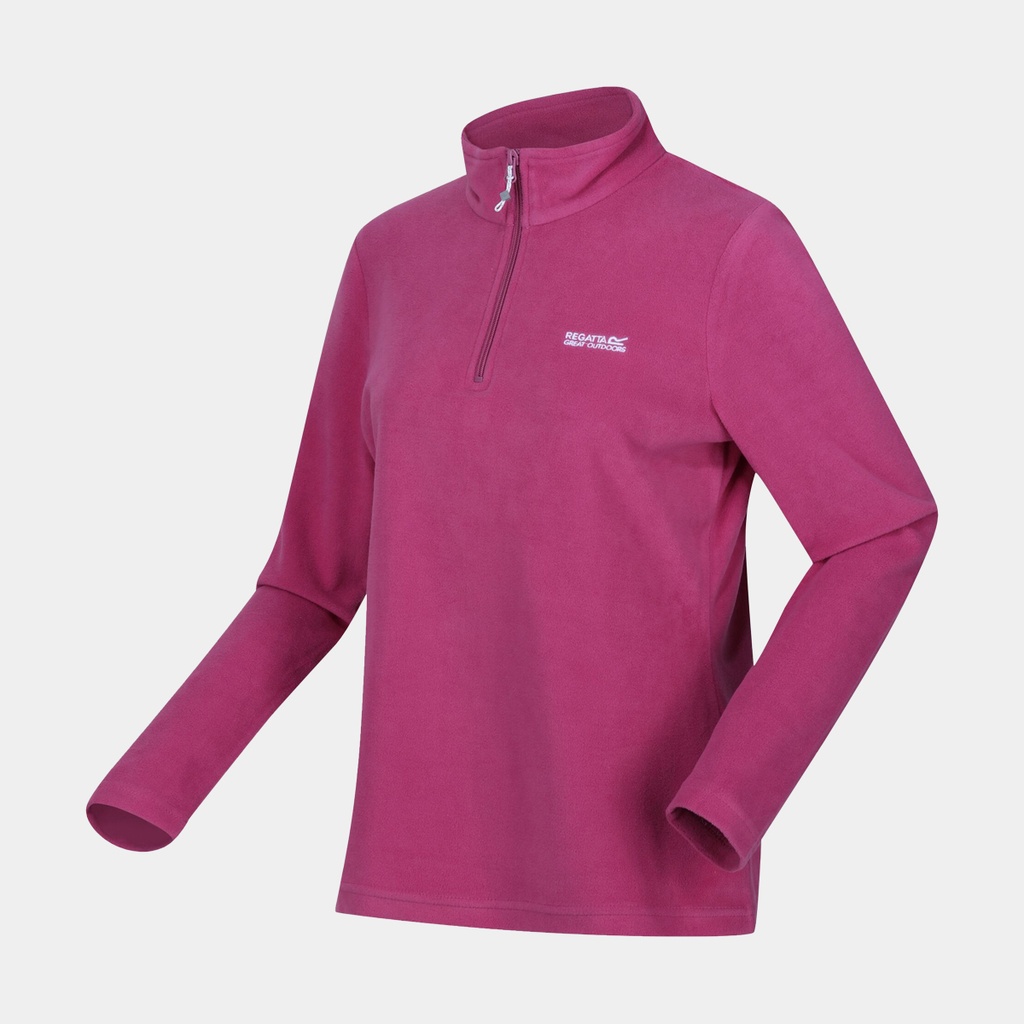 Sweethart Half Zip Lightweight Fleece Women Violet